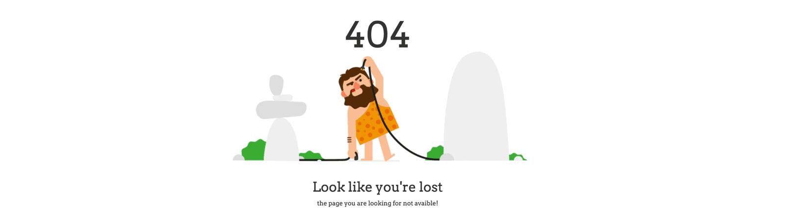 kreative 404 Error Page