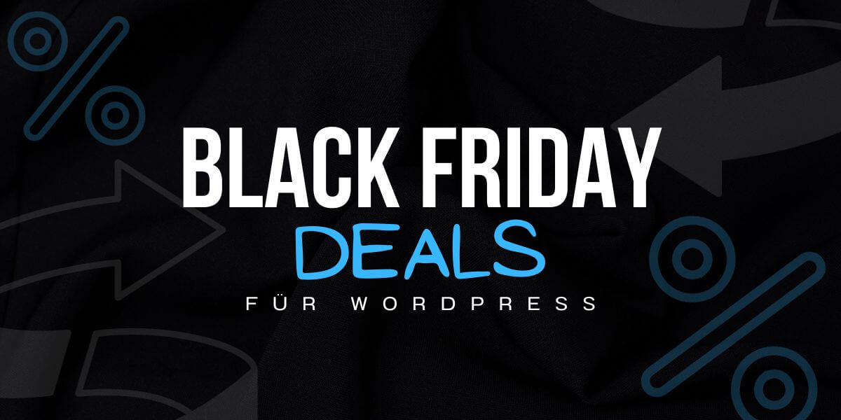 Black Friday Deals für Wordpress