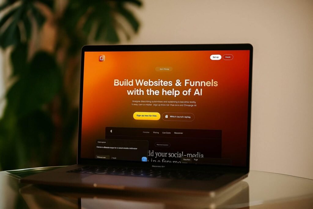 Mit Onepage AI schnell Websites und Landingpages erstellen