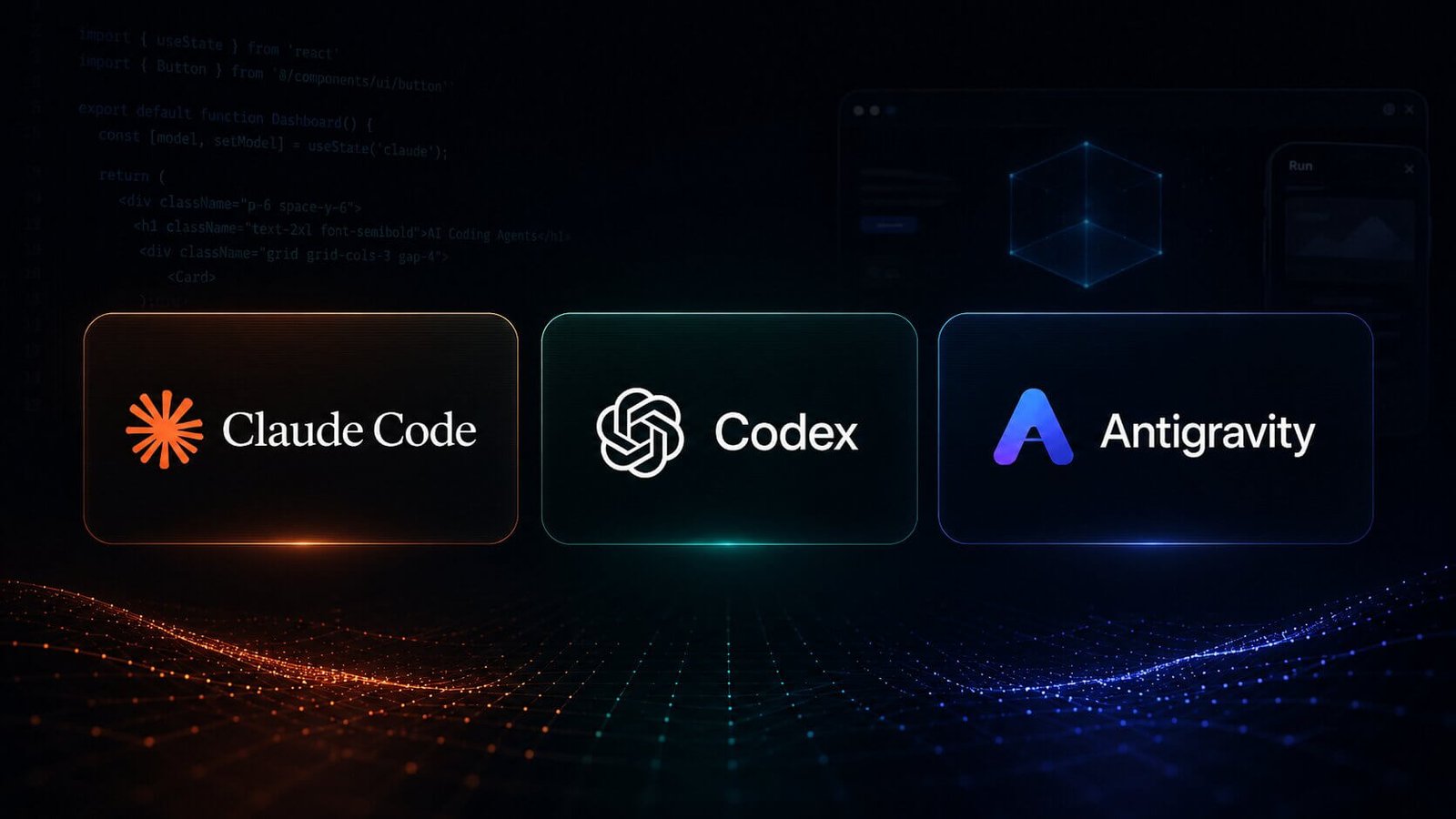 Claude Code vs Google Antigravity vs Codex